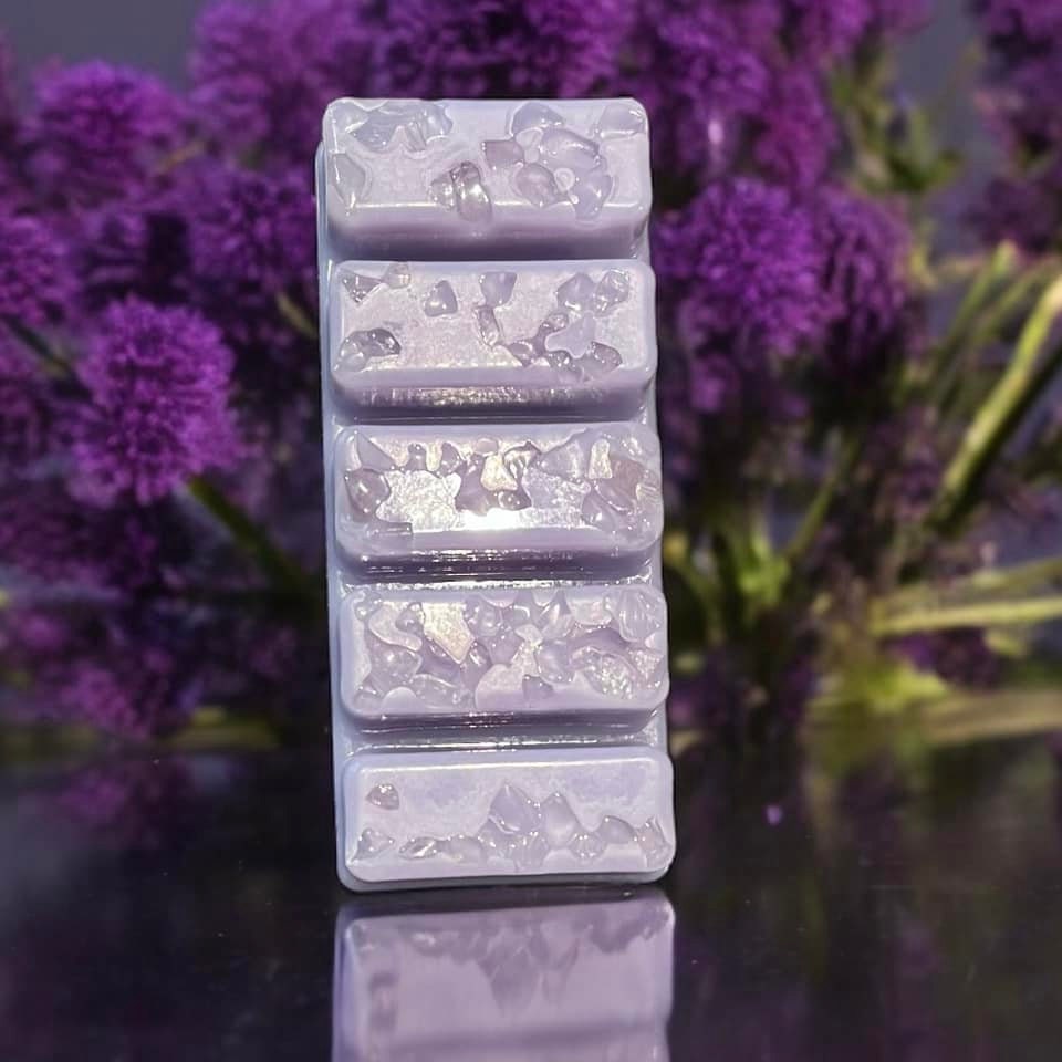 Fondants parfumés tendre violette, fondants parfumés cire d'olive
