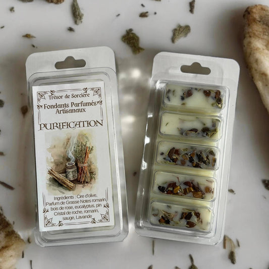 Fondants parfumés purification, fondants de cire