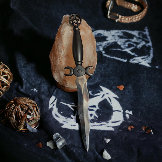 Dague de sorcellerie, athamé "wicca"