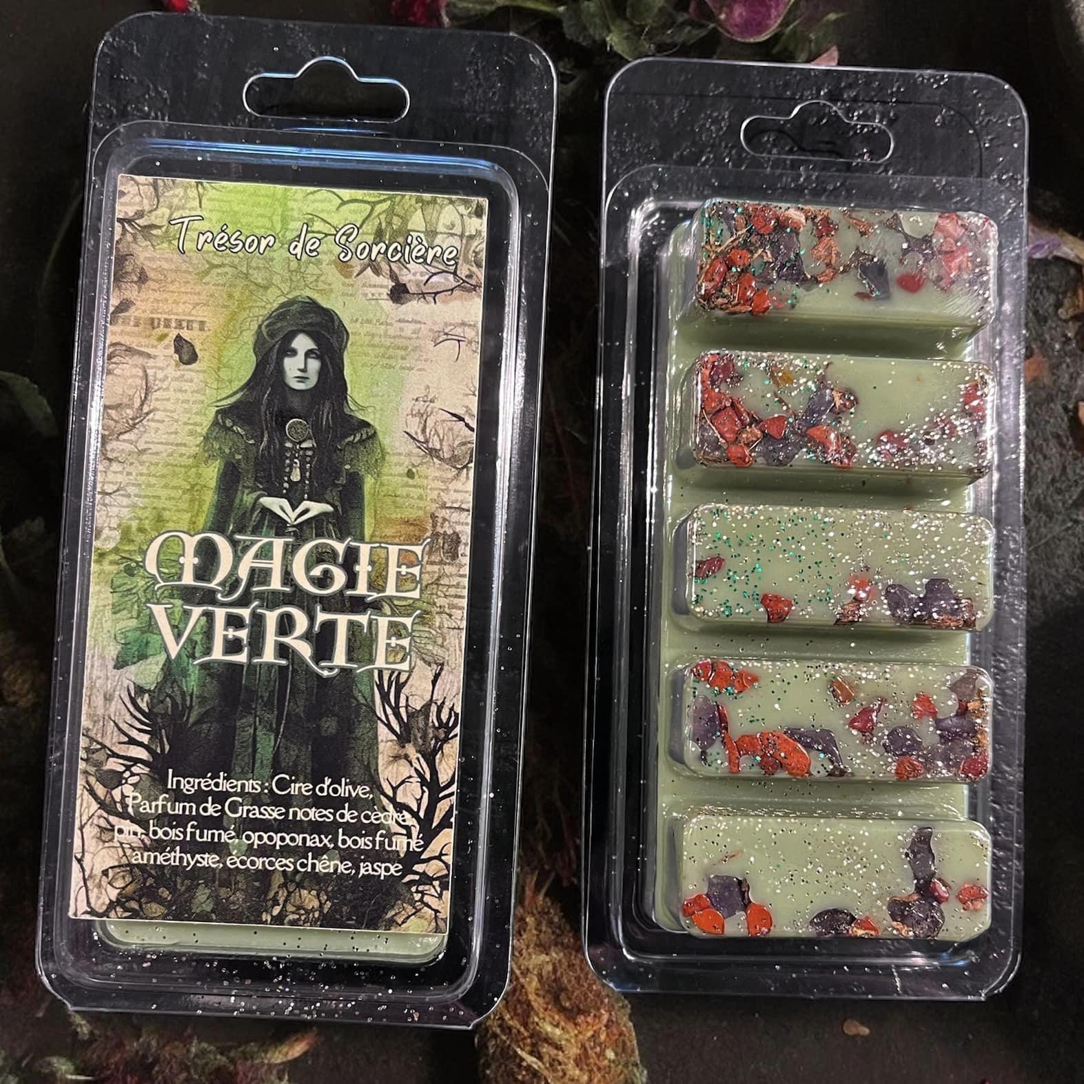 Pack de fondants parfumés "I am a witch", fondants parfumés en cire, fondants sorcière, fondants d'intention