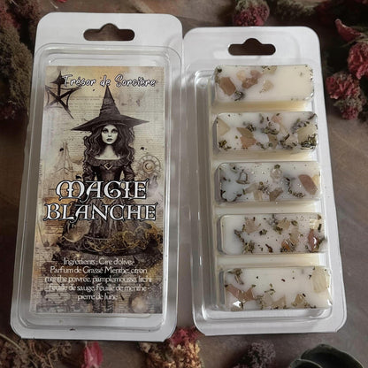 Pack de fondants parfumés "I am a witch", fondants parfumés en cire, fondants sorcière, fondants d'intention