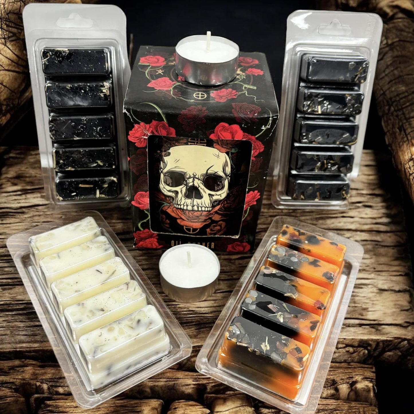 Pack fondants parfumés "sorcière de Salem", fondants de cire parfumés, fondants sorcière, fondants d'intention