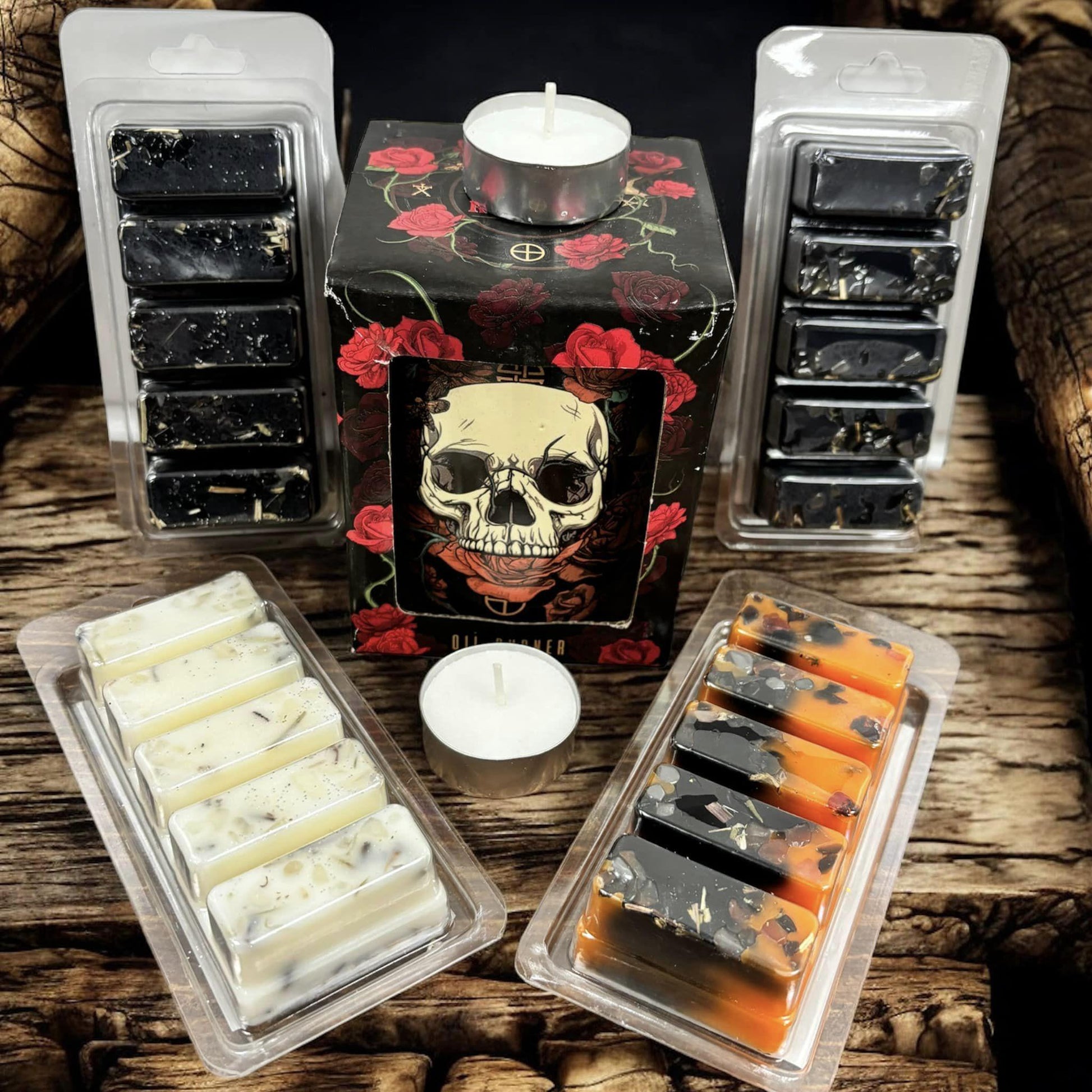 Pack fondants parfumés "sorcière de Salem", fondants de cire parfumés, fondants sorcière, fondants d'intention
