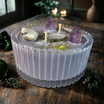 Bougie "la relaxante", bougie relaxation, bougie pot en verre, bougie parfumée, idée cadeau