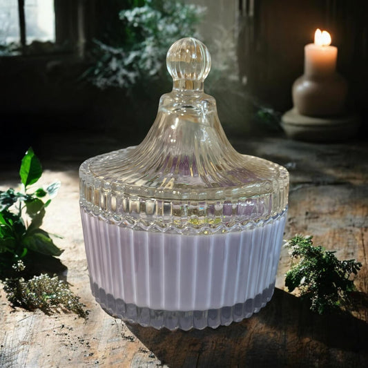 Bougie "la relaxante", bougie relaxation, bougie pot en verre, bougie parfumée, idée cadeau