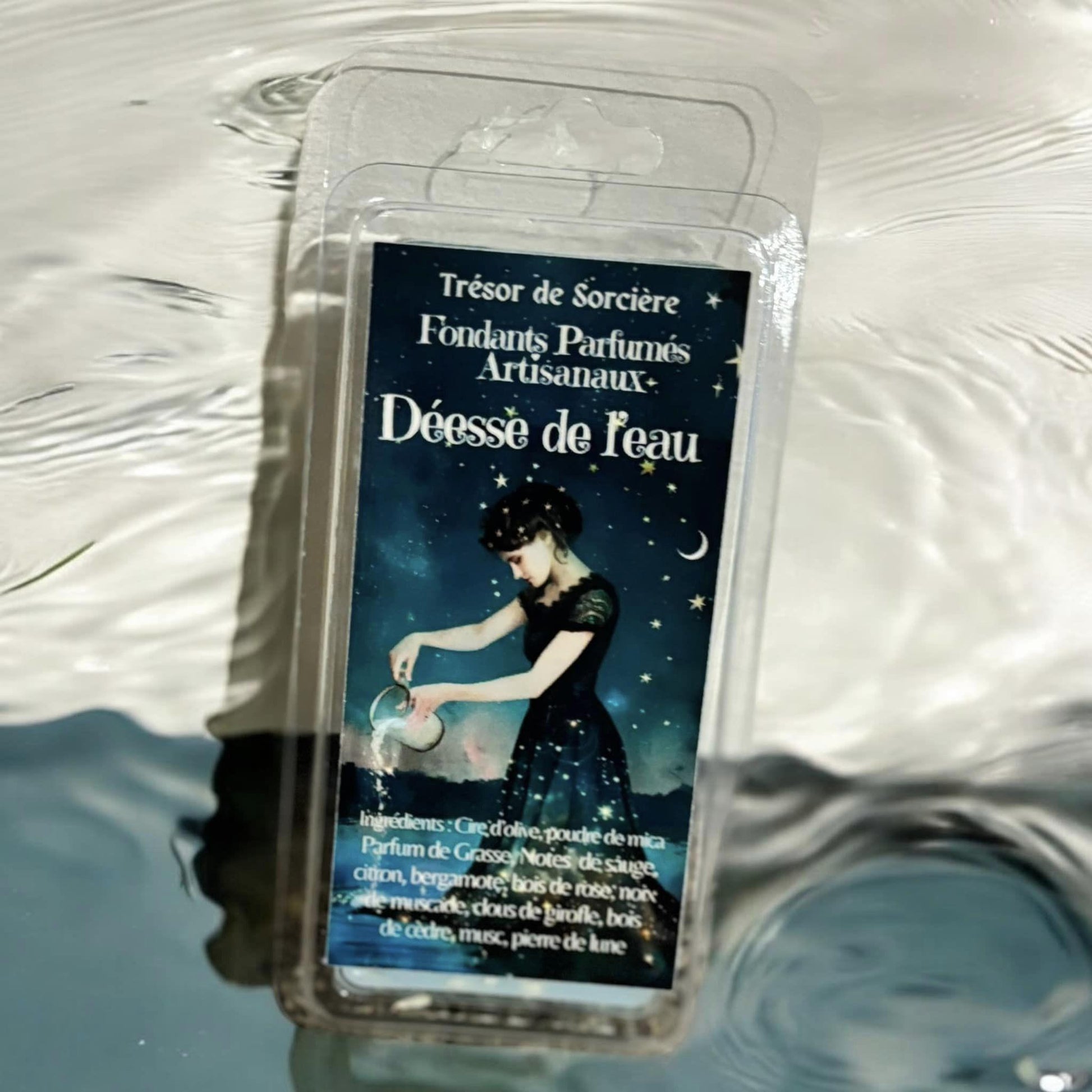Fondants de cire parfumés, fondants "déesse de la terre", fondants parfumés, fondants d'intentions, fondants sorcière, fondants magiques