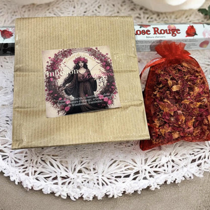 Box de Beltane, witch box Beltane, box mensuelle, box spirituelle, box ésotérique, sabbat de Beltane