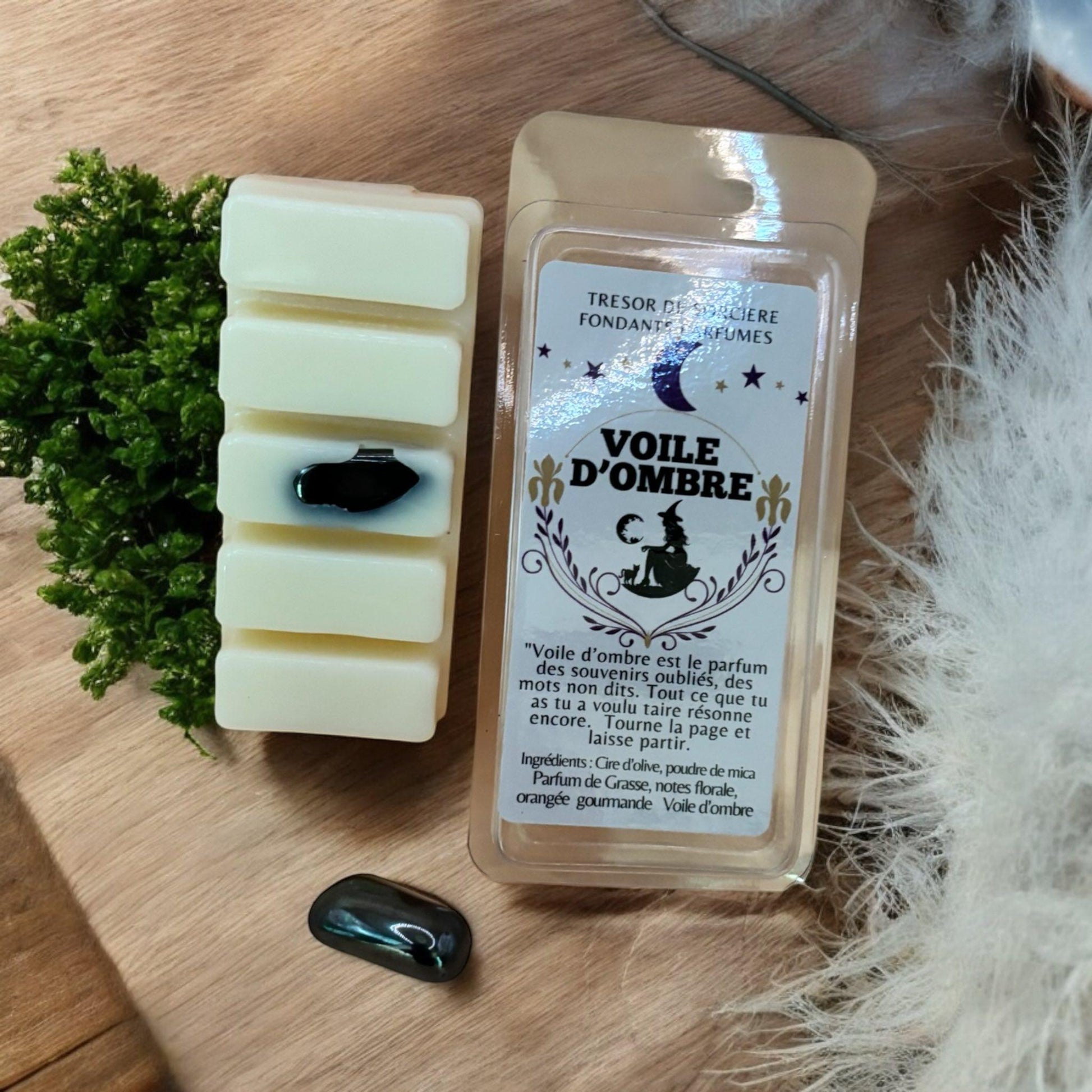 fondants parfumés, fondants d'intention, fondants "voile d'ombre", fondants magiques, rituel parfumés
