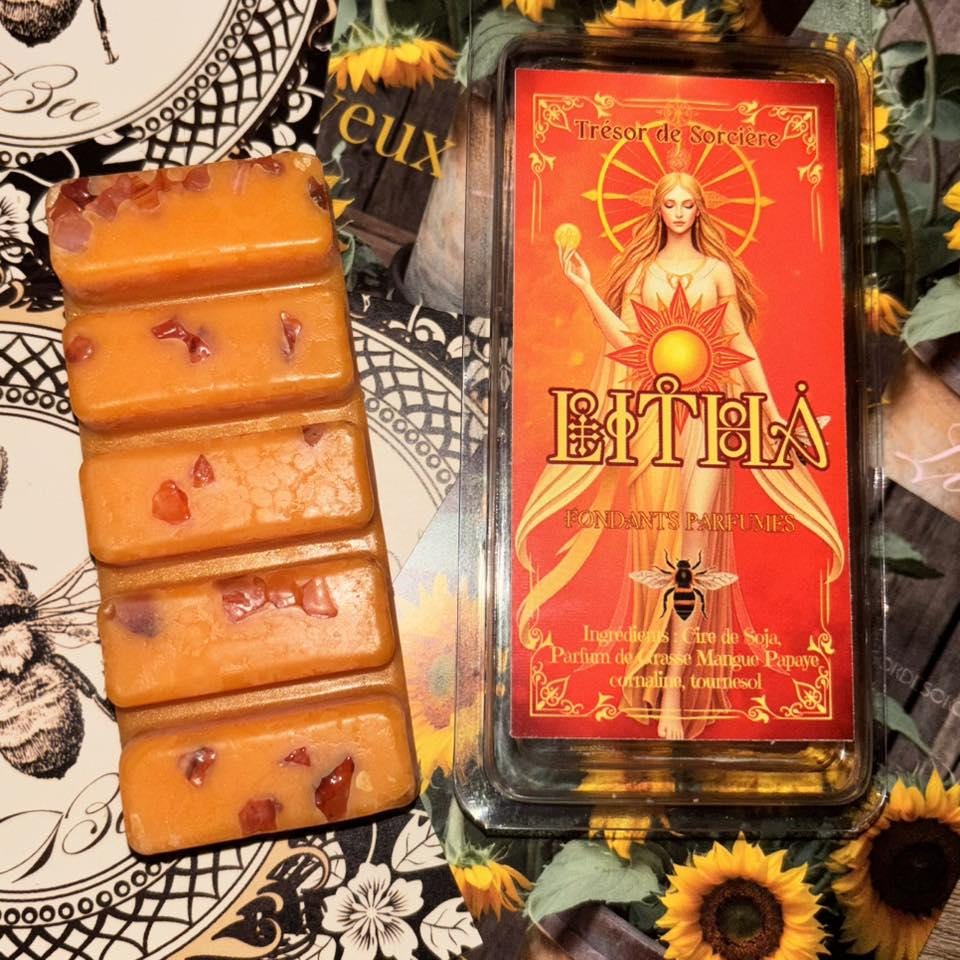 Box de Litha, witch box Litha, bougie Litha, coffret de Litha, Litha 2025, sabbat de Litha