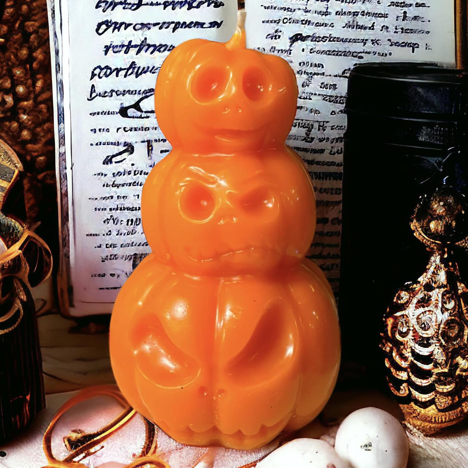 Coffret de Samhain, box de Samhain, sabbat de Samhain, box halloween, bougie samhain, encens samhain
