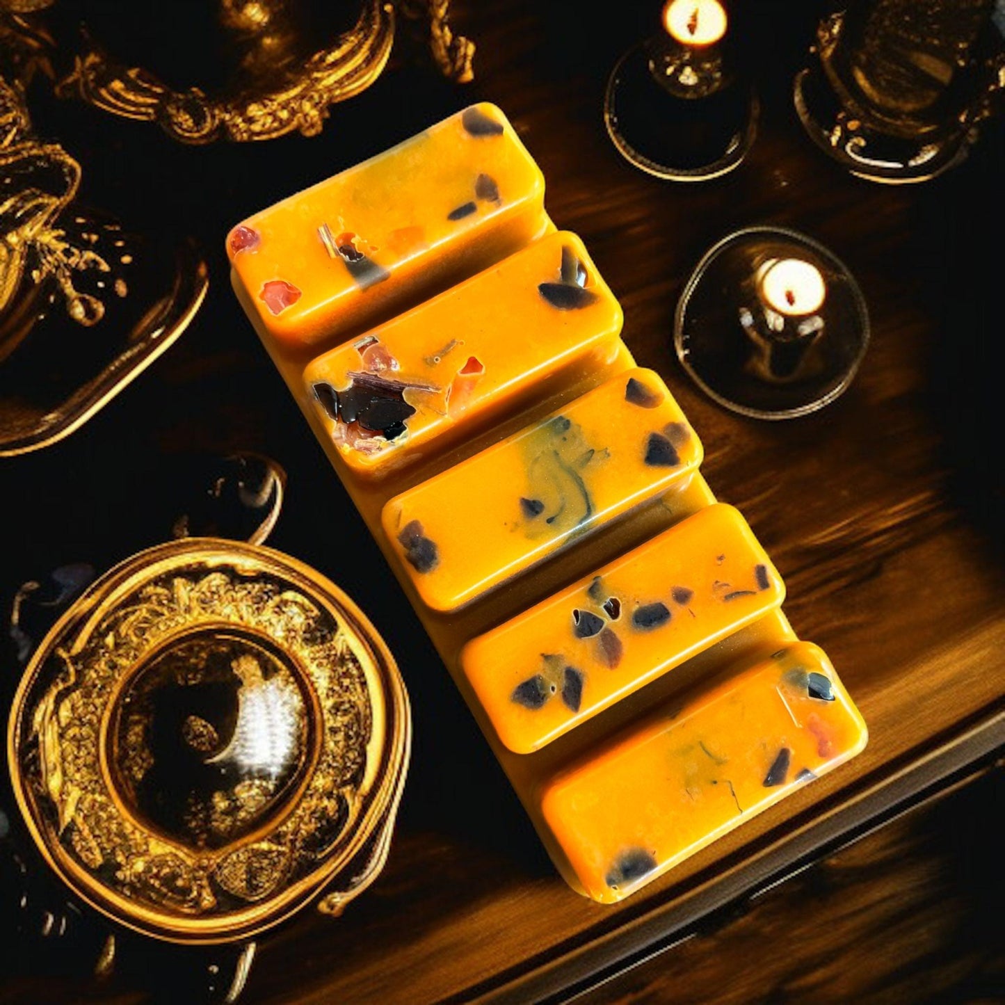 fondants de cire parfumés "31 octobre", fondants Samhain, sabbat de Samhain