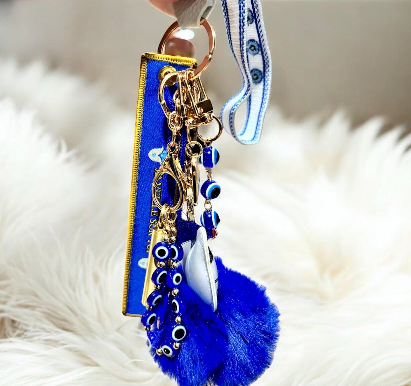 Porté clés Gri Gri, porte clés protection, porte clés magique, Gri Gri, porte clés œil de Nazar,