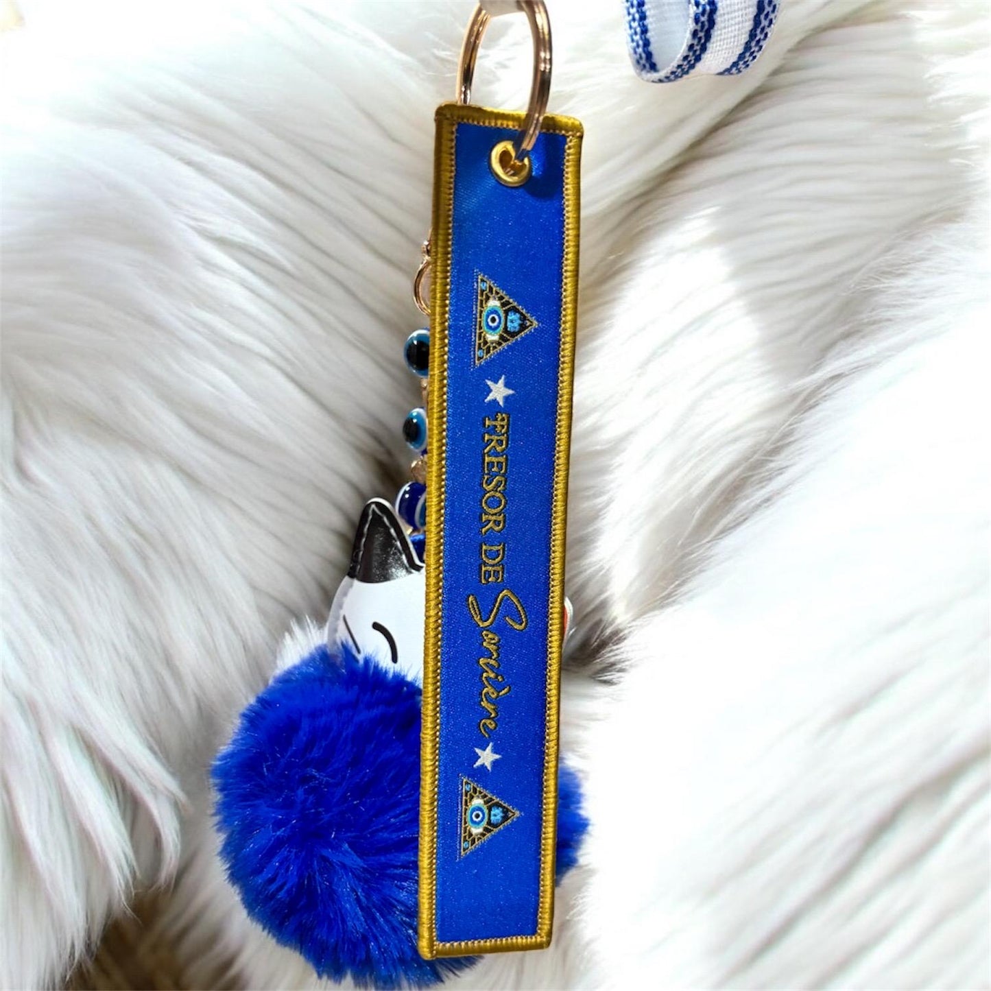 Porté clés Gri Gri, porte clés protection, porte clés magique, Gri Gri, porte clés œil de Nazar,