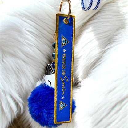 Porté clés Gri Gri, porte clés protection, porte clés magique, Gri Gri, porte clés œil de Nazar,