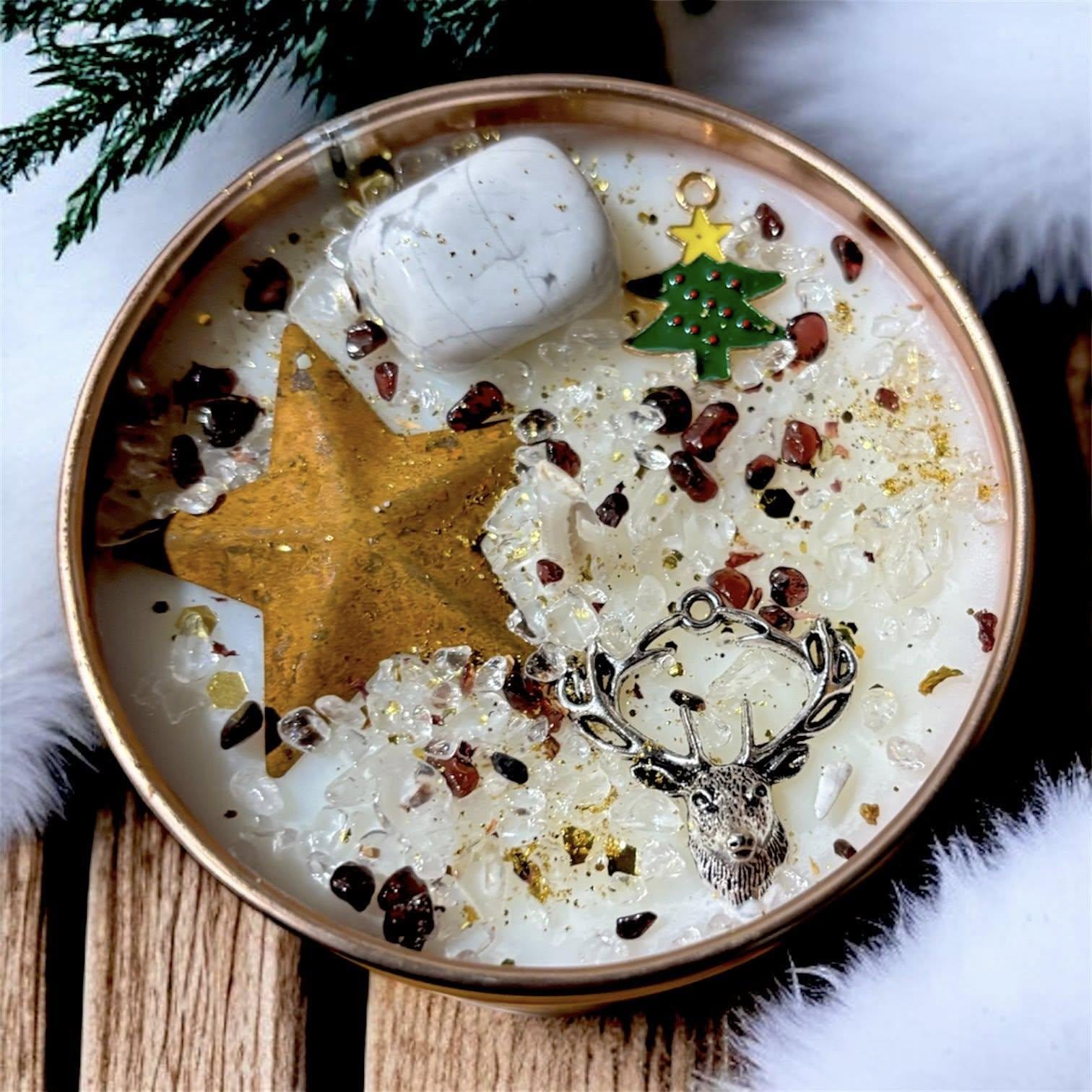 Bougie de Yule, sabbat de Yule, rituel de Yule, bougie rituel