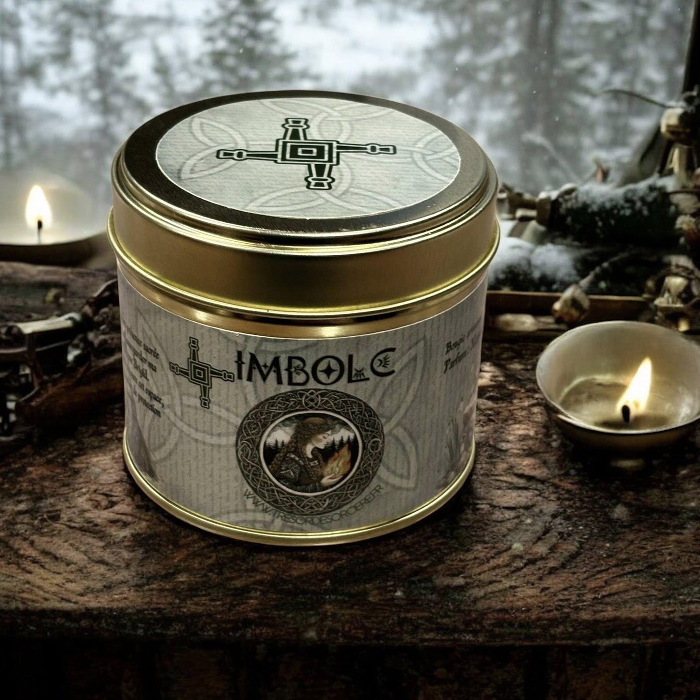 Bougie de Imbolc, sabbat Imbolc,