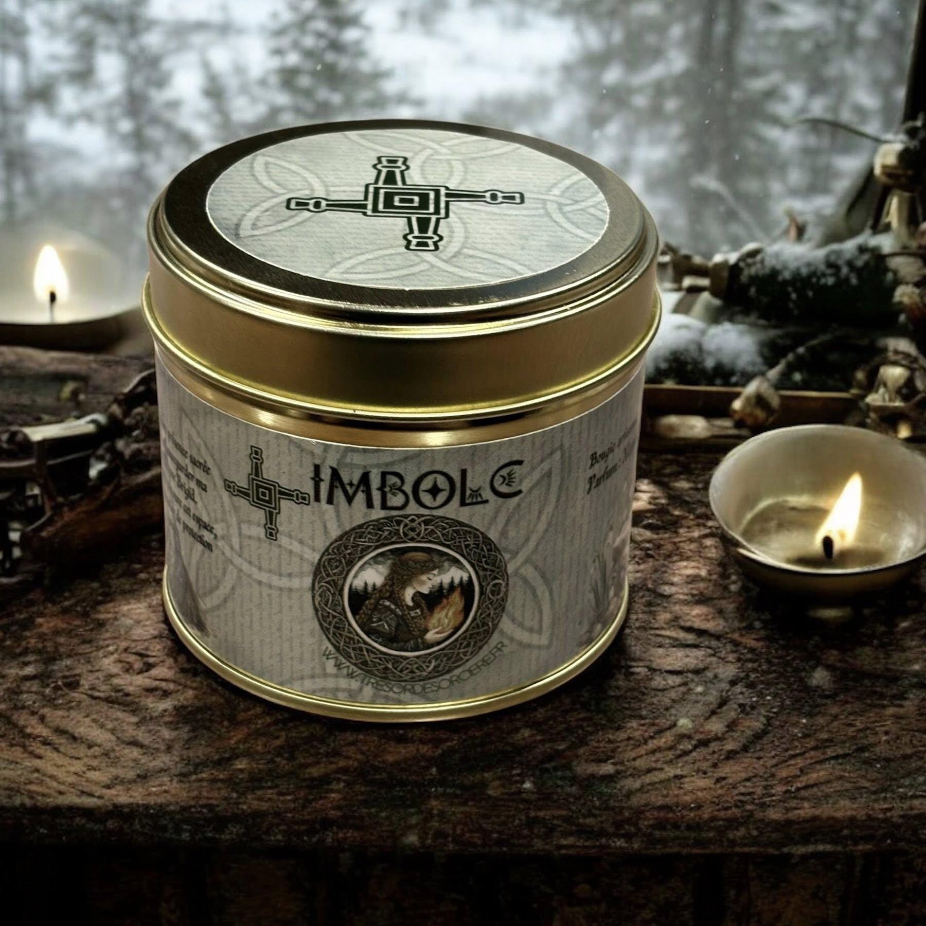 Bougie de Imbolc, sabbat Imbolc,