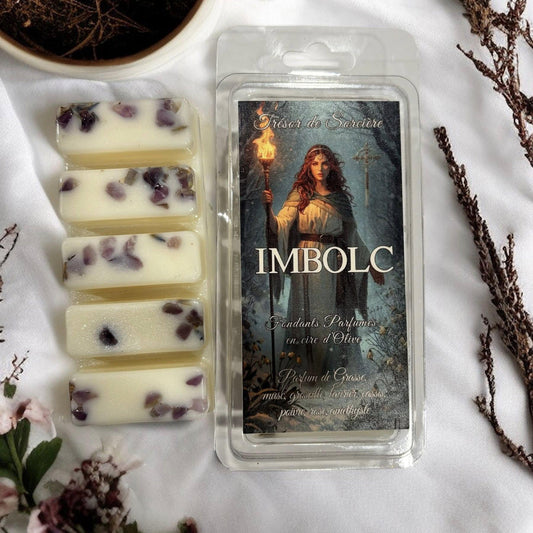 Fondants de cire parfumés Imbolc, sabbat de Imbolc