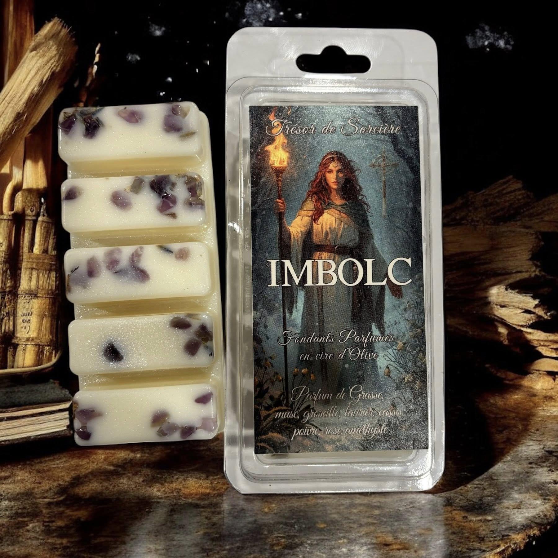 Fondants de cire parfumés Imbolc, sabbat de Imbolc