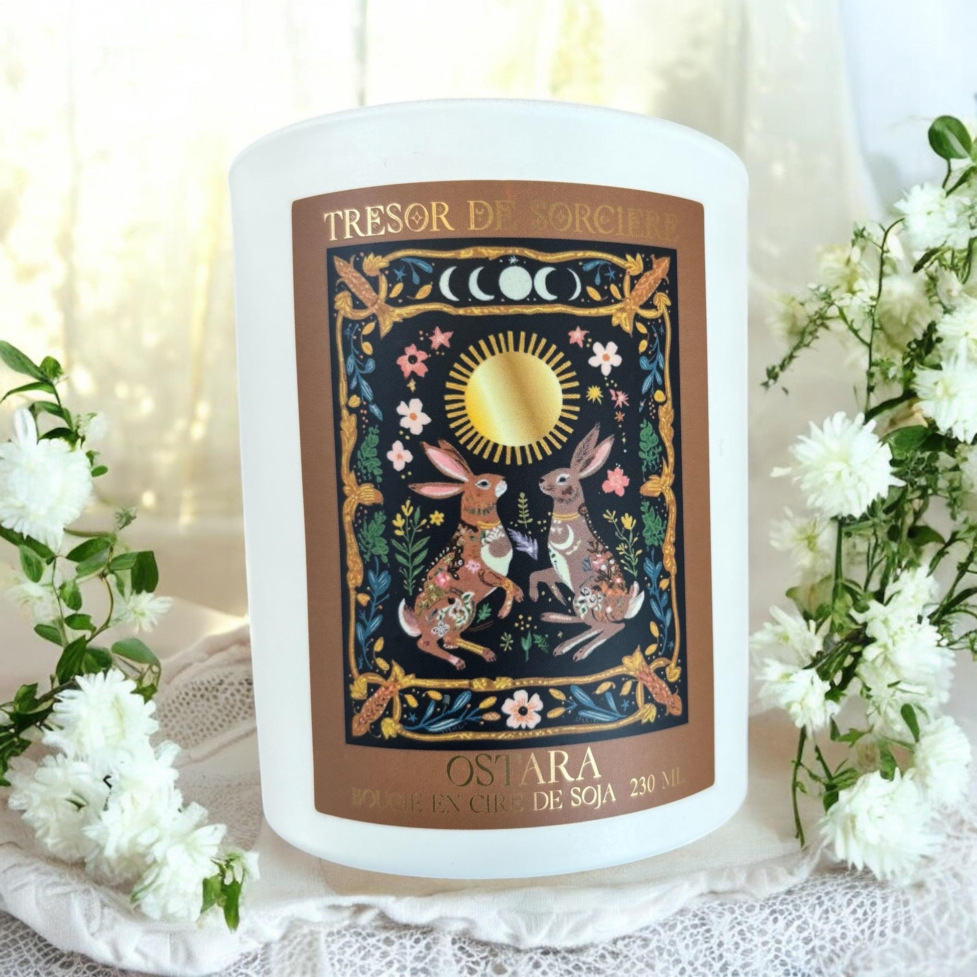 Box d’ostara, sabbat d’ostara, bougie Ostara, witch box Ostara, spring equinox,