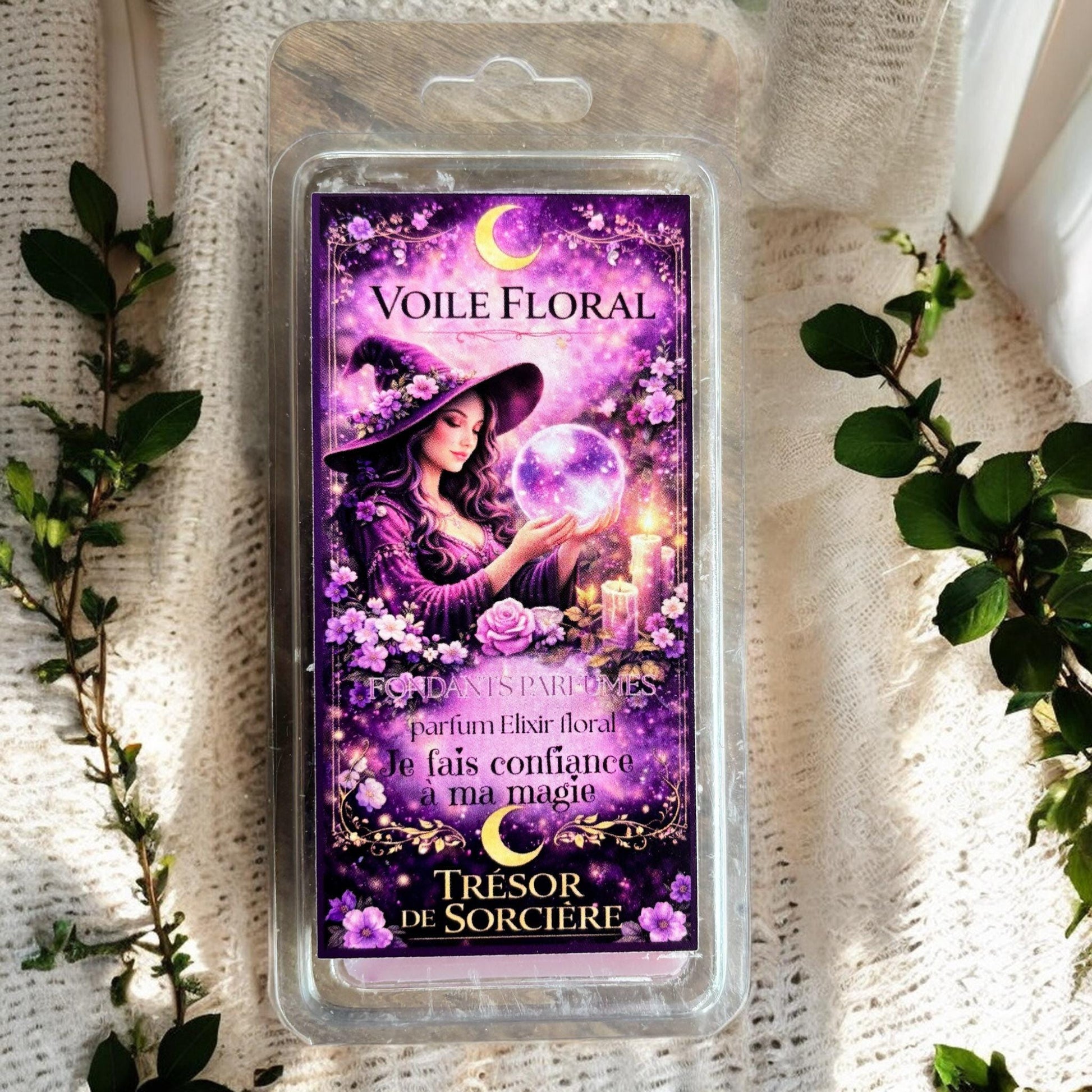 coffret fondants de cire parfumés, fondants Ostara, fondants magiques, fondants sorcière, fondants witchy