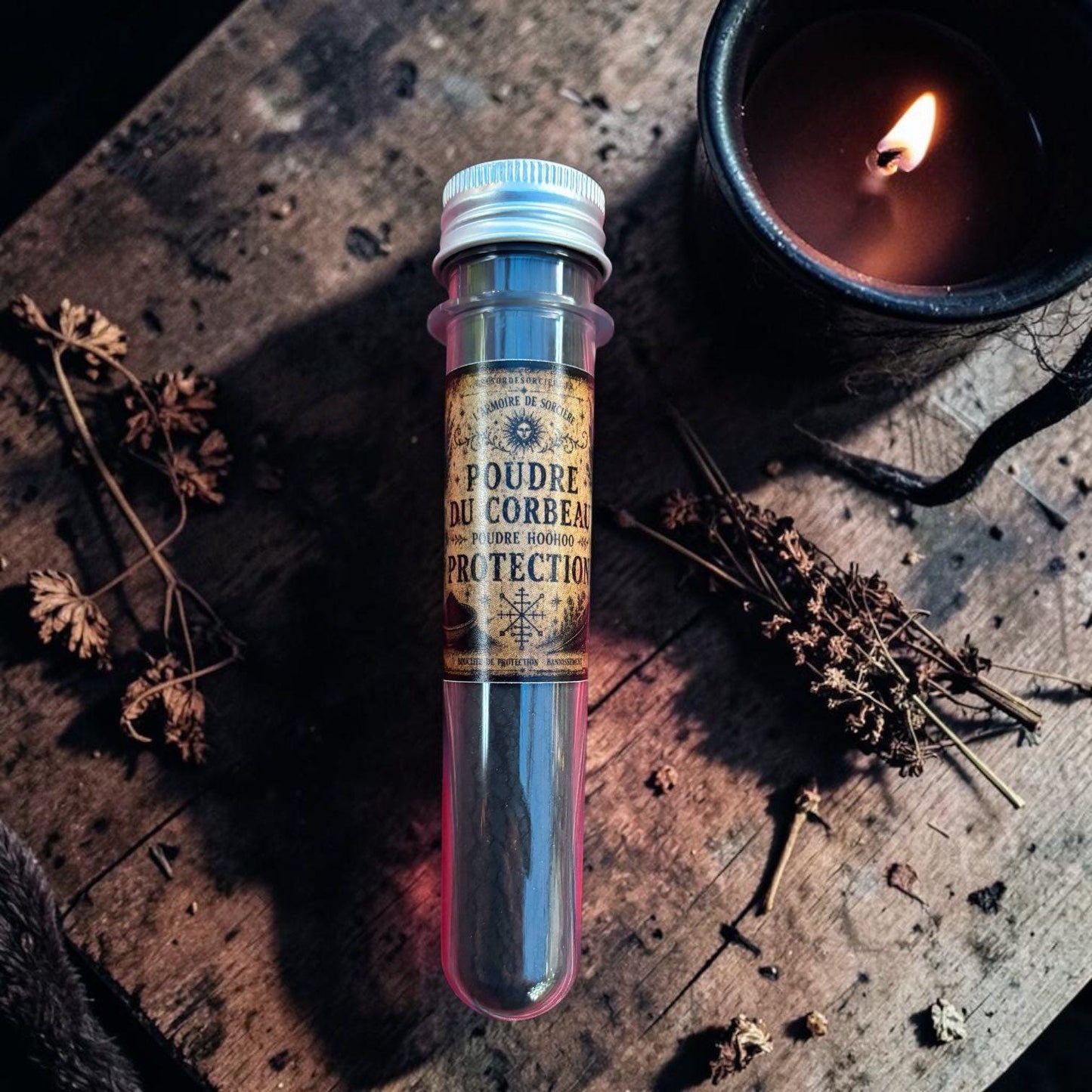 Poudre sorcière, poudre hoodoo, poudre protection, poudre sorcellerie, rituel protection