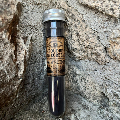 Poudre sorcière, poudre hoodoo, poudre protection, poudre sorcellerie, rituel protection