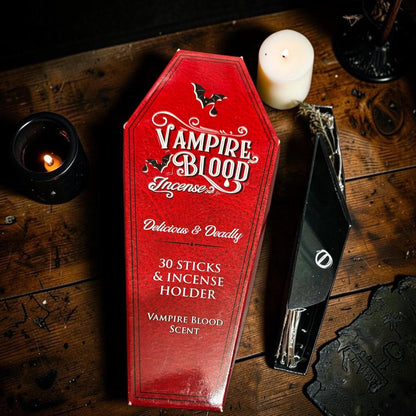 Encens vampire blood ou black rose, encens en bâtonnets