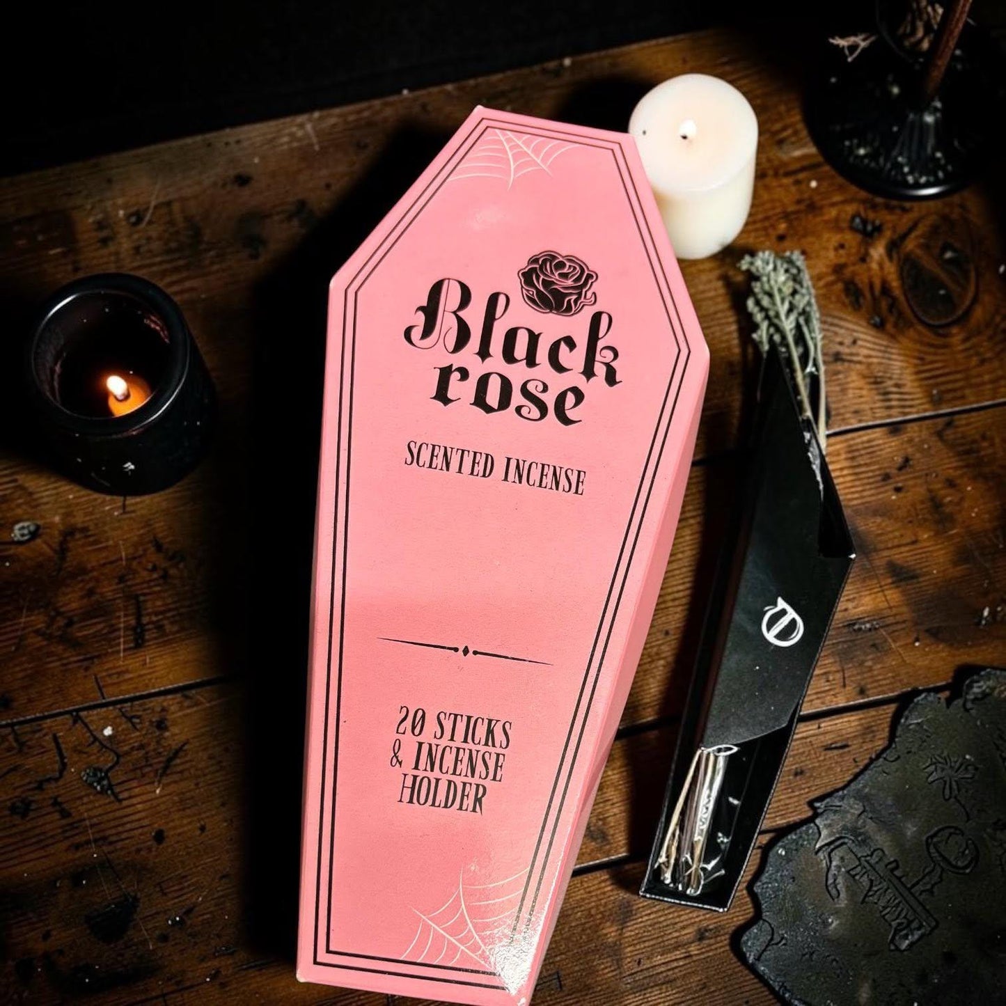 Encens vampire blood ou black rose, encens en bâtonnets