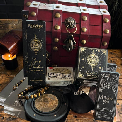 Carte affirmation sorcière, coffret cadeau femme