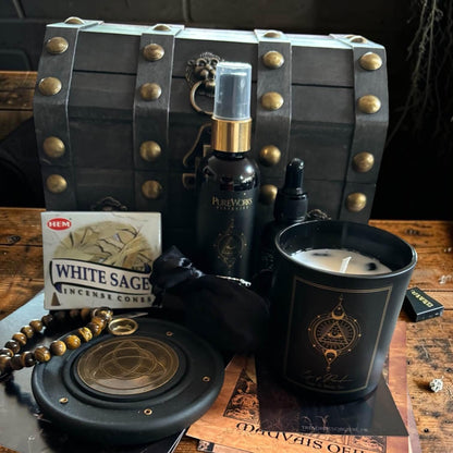 Sac mojo protection mauvais œil, coffret sorcière