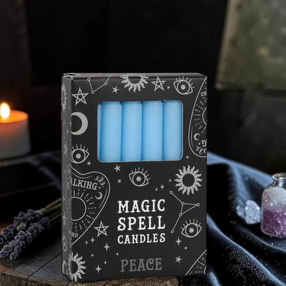 Bougie rituelle Magic Spell Candles orange, confiance en soi