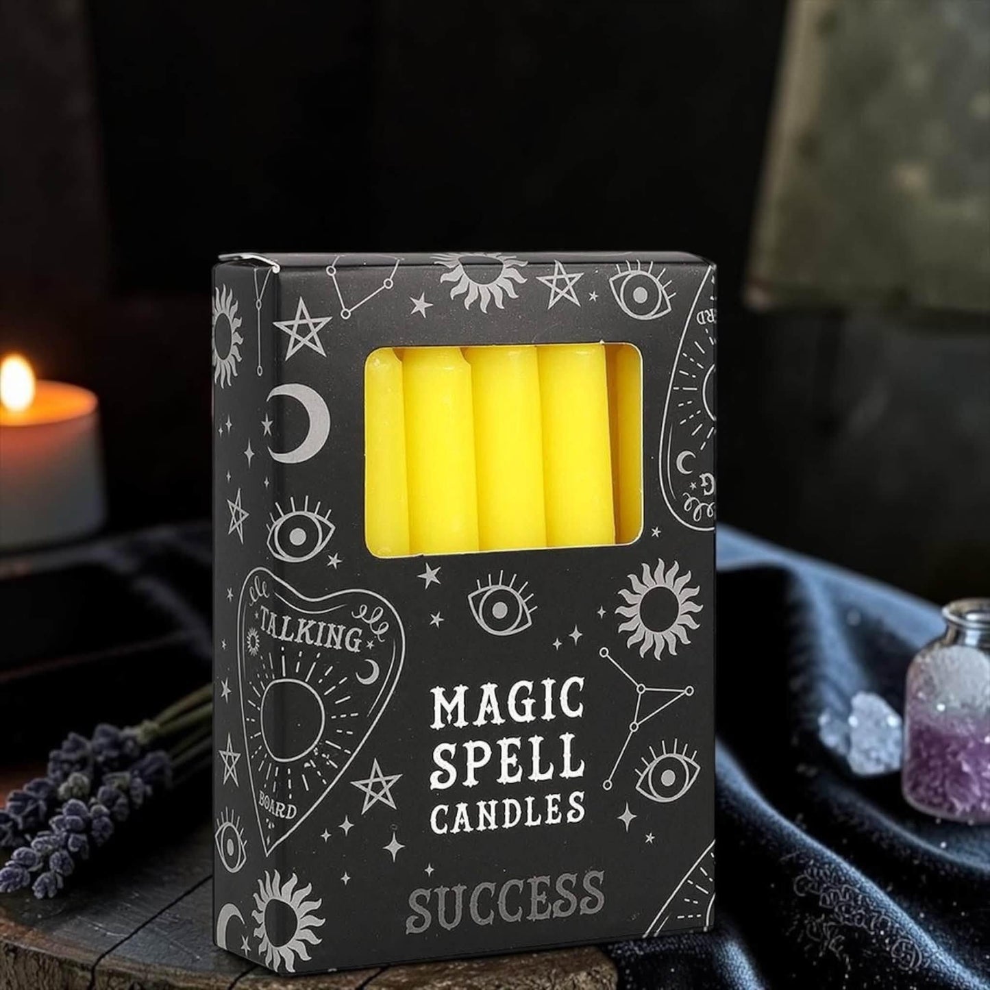Bougie rituelle Magic Spell Candles rose, amitié et harmonie