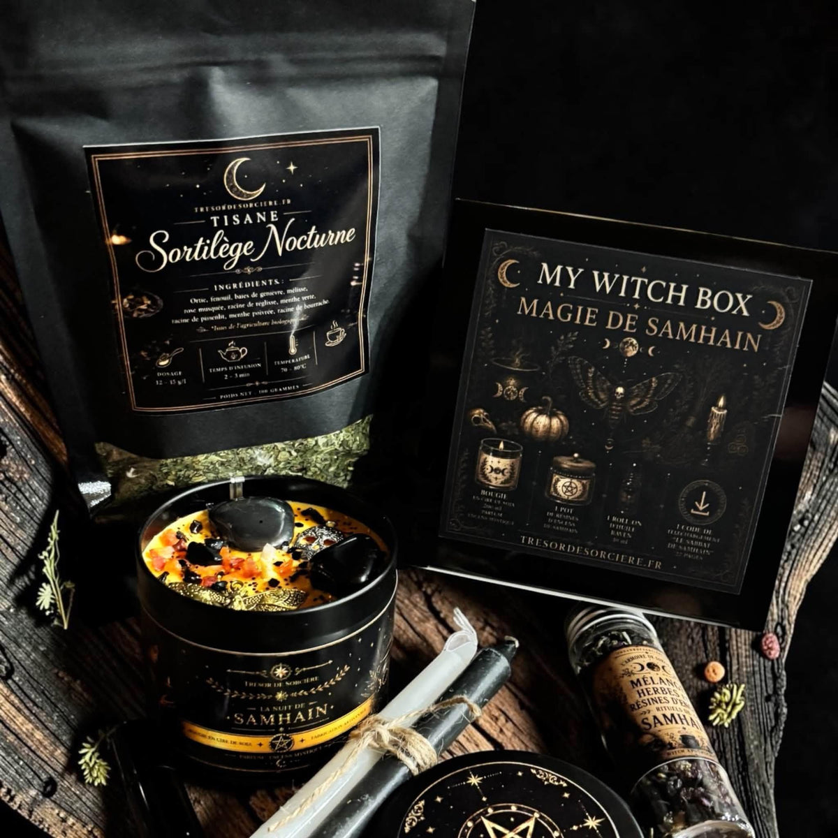 my witch box samhain, box sorcière,  sabbat sorcière 