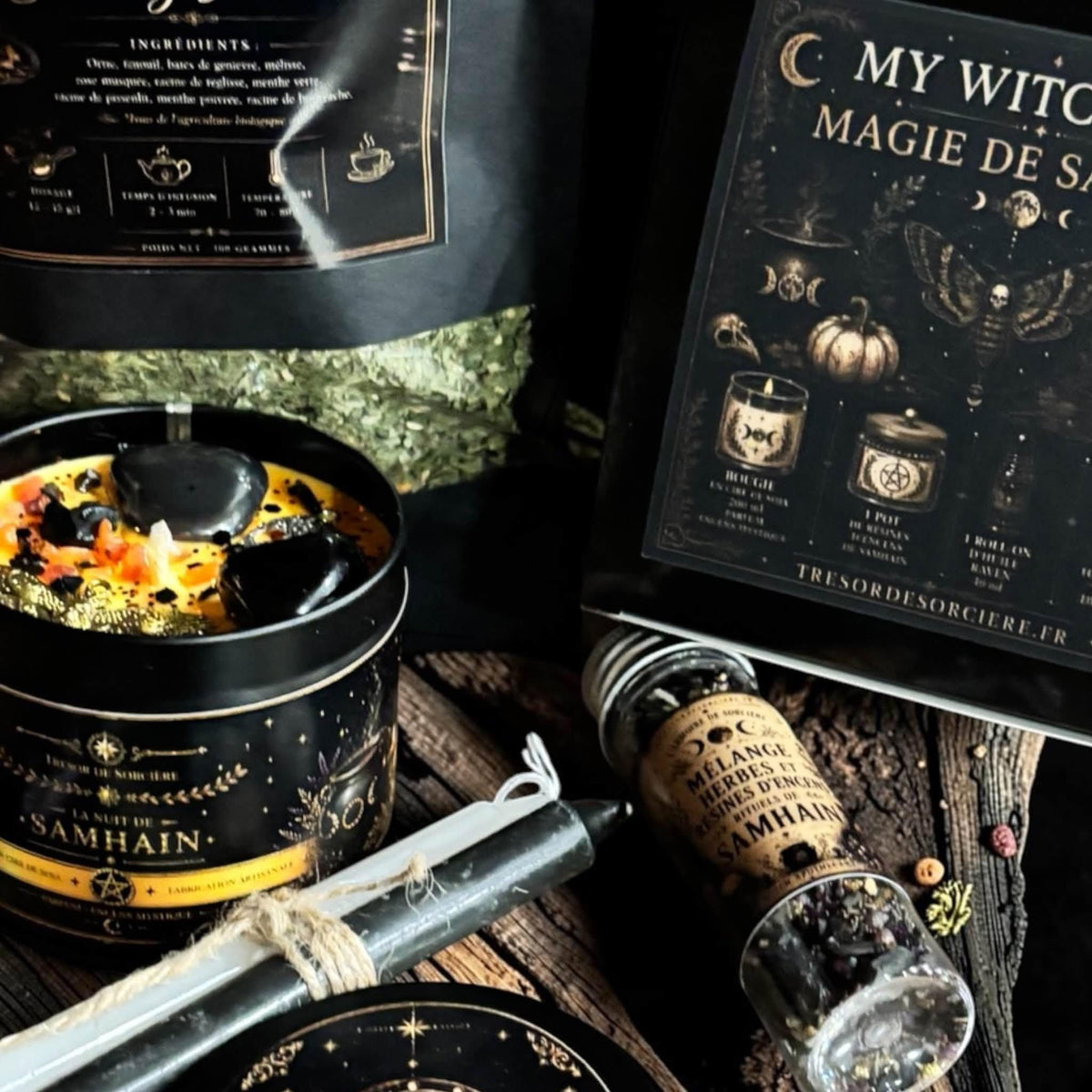 my witch box samhain, coffret de samhain
