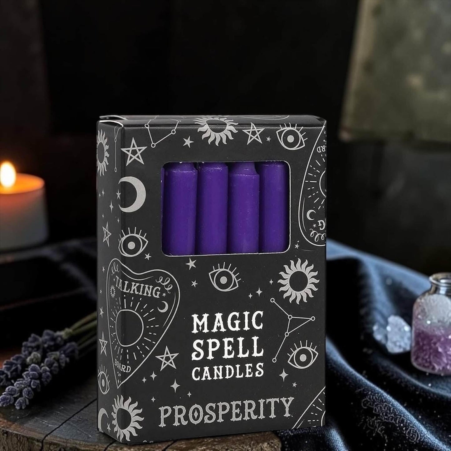 Bougie rituelle Magic Spell Candles blanche, pureté et nouveaux départs