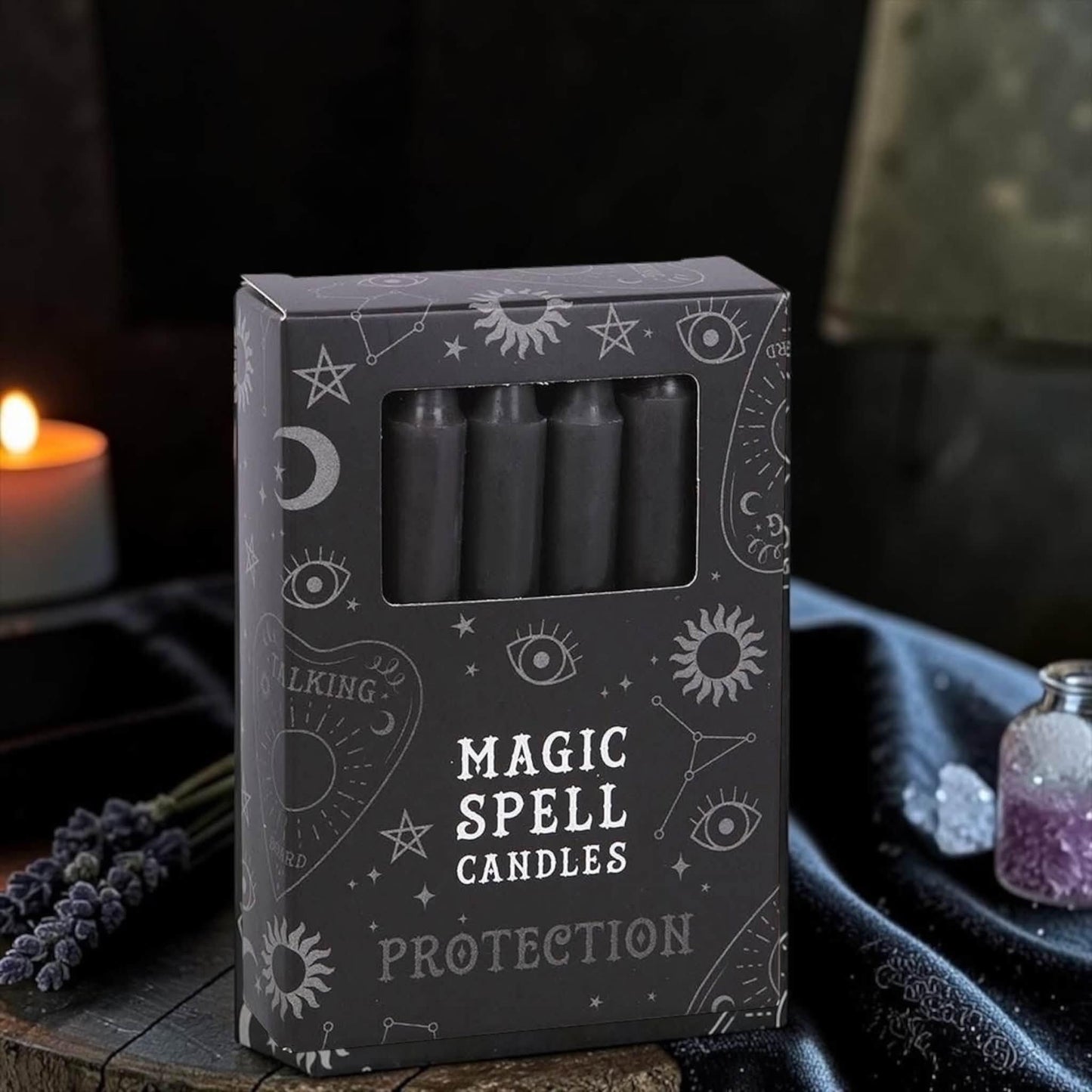Bougie rituelle Magic Spell Candles rouge, amour et passion