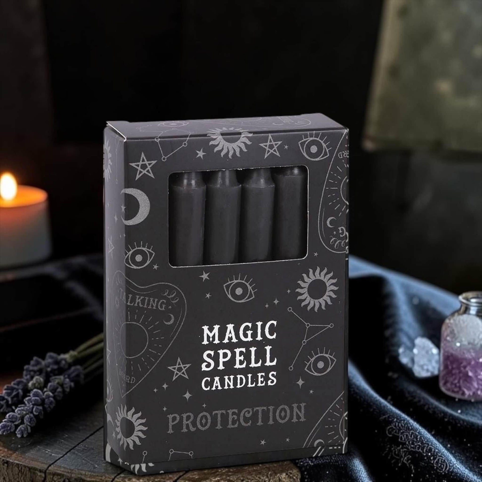 Bougie rituelle Magic Spell Candles rouge, amour et passion