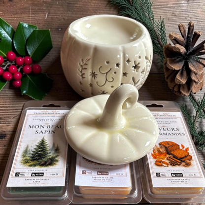 coffret fondants parfumés Noël et brûle parfum