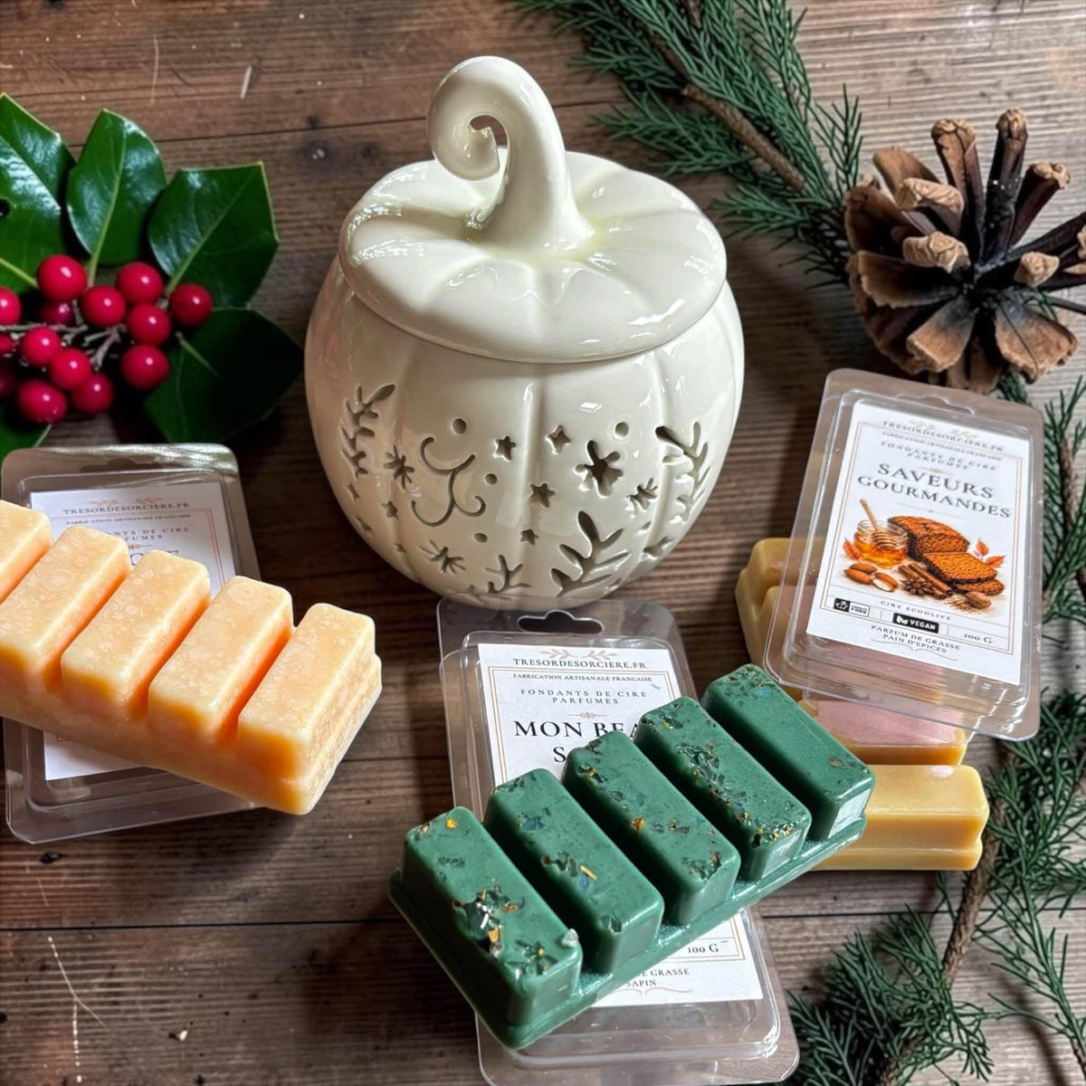 fondants parfumés Noël