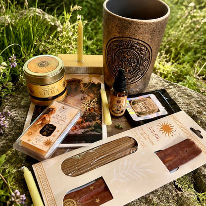 Box Litha, box sorcière, witchbox Litha, rituel magie solaire