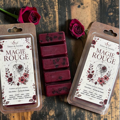 Fondants parfumés Magie Rouge - fondants sorcière