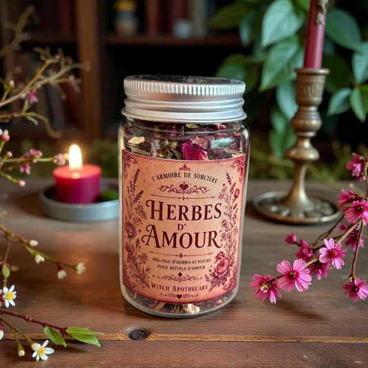 Mélange d'herbes amour, witch apothicary