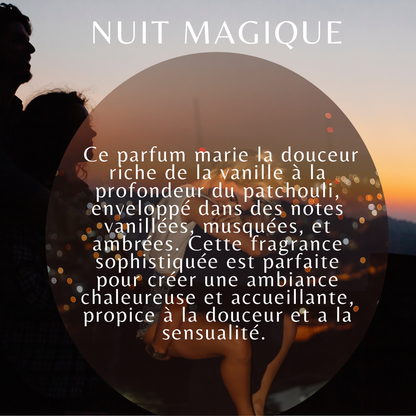 Fondants parfumés "nuit magique"