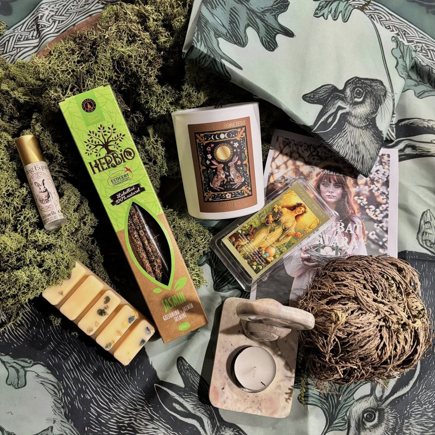 Box d'Ostara, box spirituelle, box sorcière, sabbat d'Ostara, witch box, mars 2026