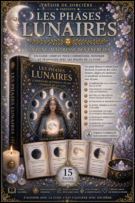 Téléchargement grimoire 15 pages "guide de la lune"