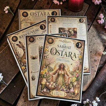 Téléchargement 15 pages de grimoire "le sabbat d'Ostara"