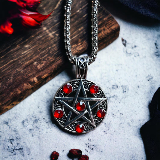 Pendentif pentacle, talisman pentacle