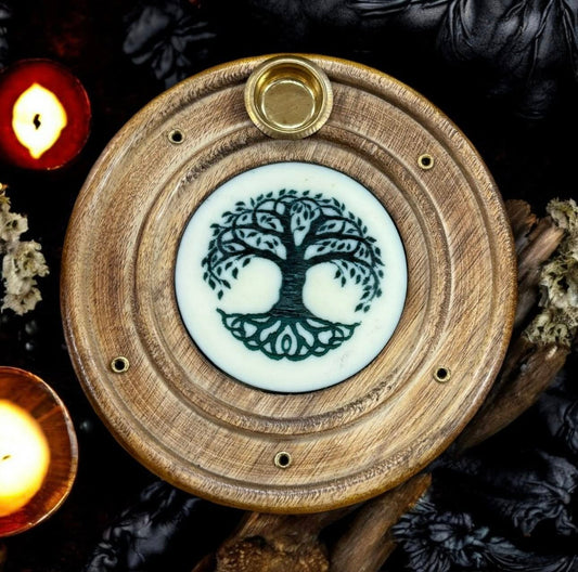Porte encens arbre de vie