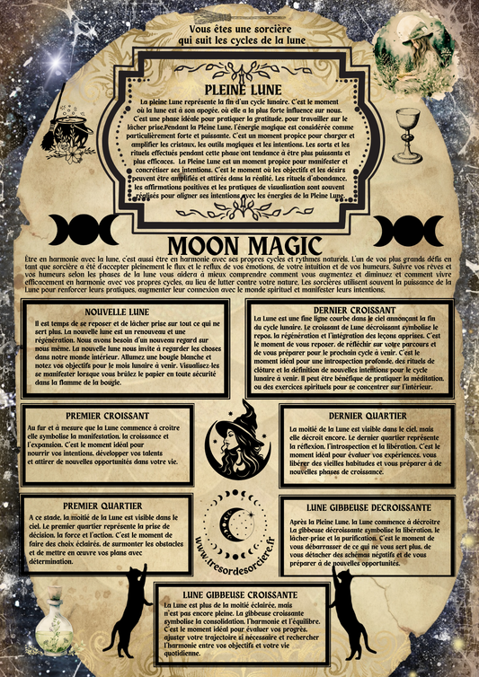 Poster "moon magic"